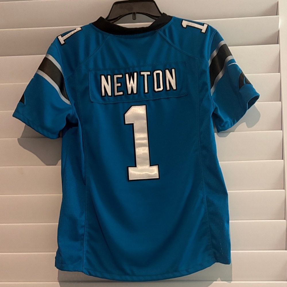 Carolina Panthers Women's NFL Cam Newton #1 Nike On Field  Jersey; Sz: M; EUC - Picture 6 of 11